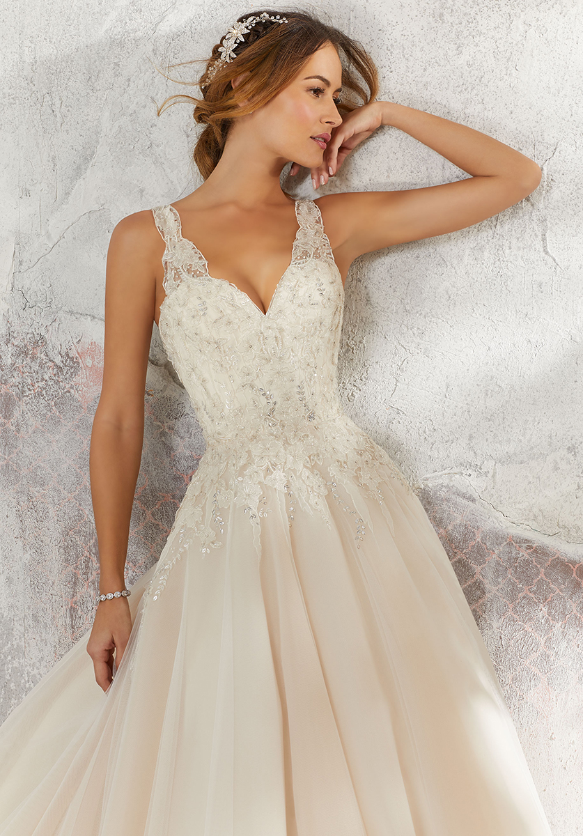 Mori lee 5697 Lily Wedding Dress - Catrinas Bridal